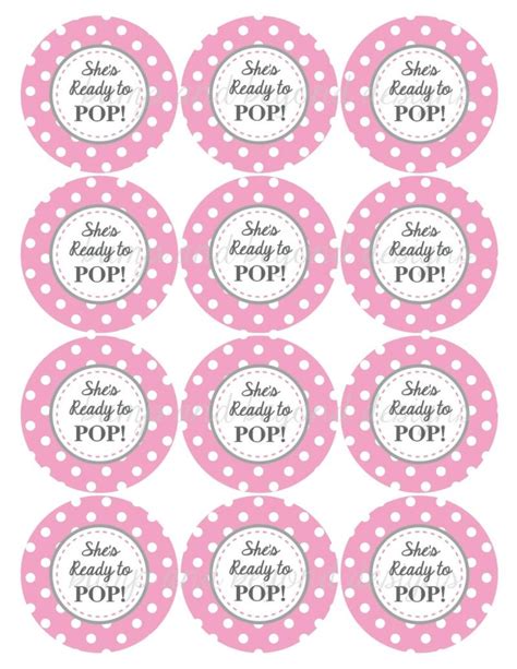 Free Printable Ready To Pop Labels